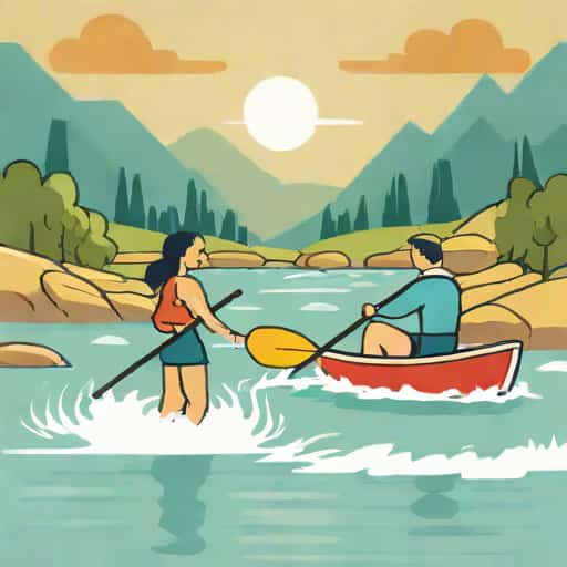 Cast Of A Whitewater Romance