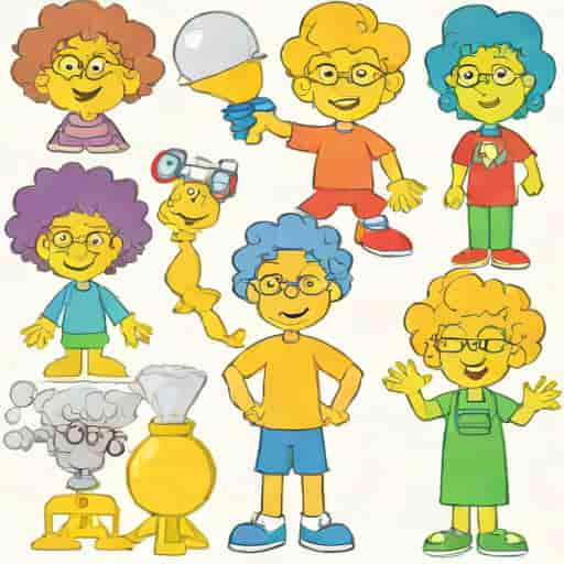 Characters From Sid The Science Kid
