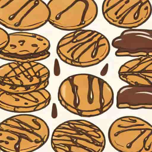Choco Drizzle Cookie Toppings