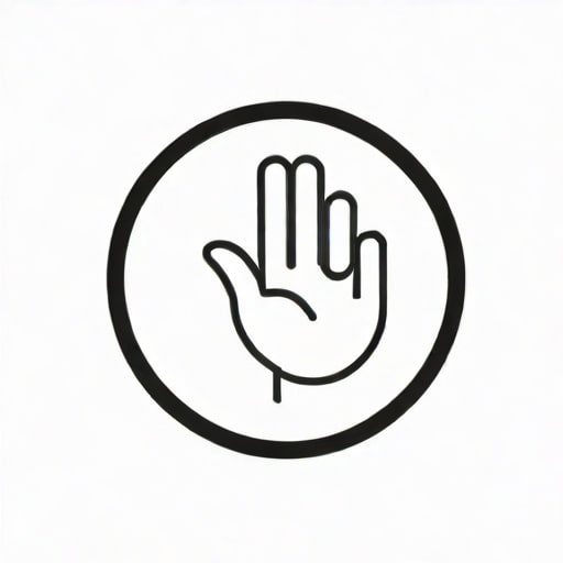 Circle With Your Thumb And Forefinger