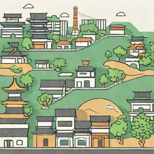 City In Japan On Honshu Island