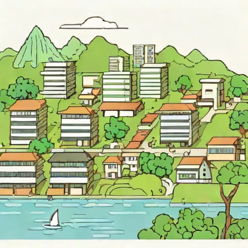 City In Japan On West Honshu