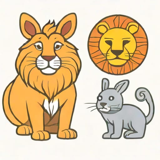 Clever Rabbit And Foolish Lion
