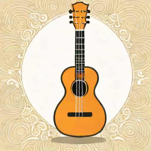 Cmaj7 Baritone Ukulele