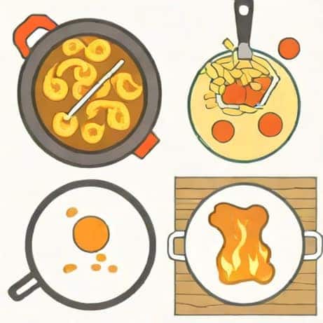 Compare Frying And Sauteing