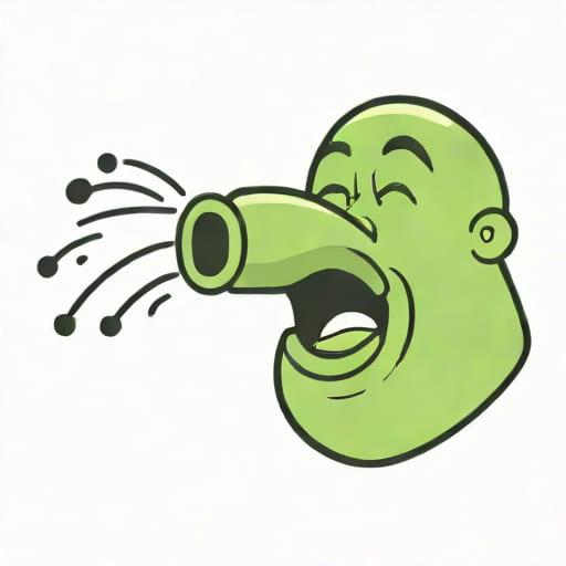 Coughing Up Grayish Green Phlegm