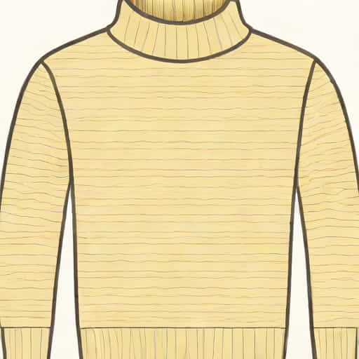 Cream Turtleneck Sweater