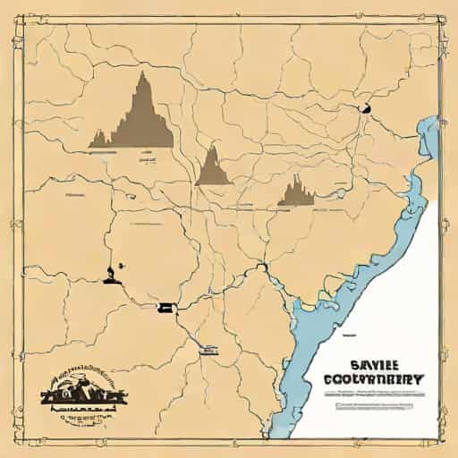 Daniel Boone Backcountry Byway Map