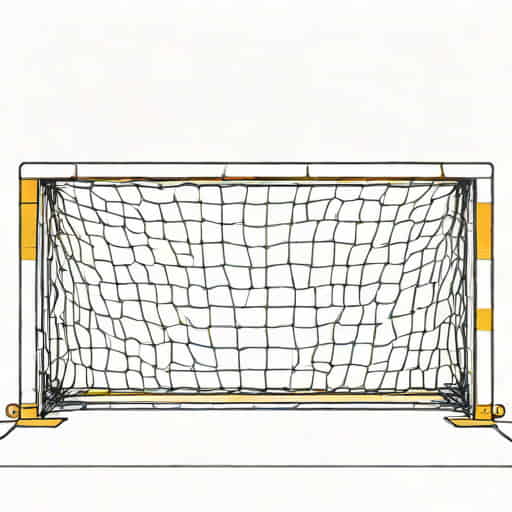 Defender One In Goalpost Arrangement