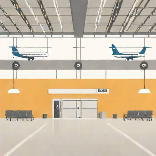 Departures Lech Walesa Airport