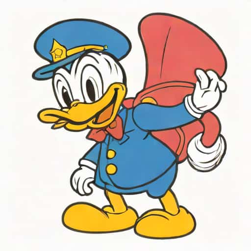 Donald Duck Bellboy Donald 1942