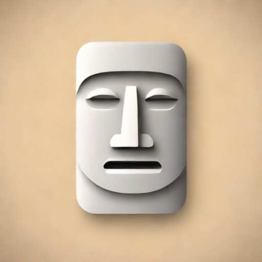 Easter Island Kleenex Holder