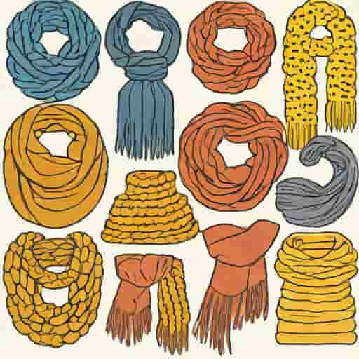 Easy Knit And Purl Scarf Patterns