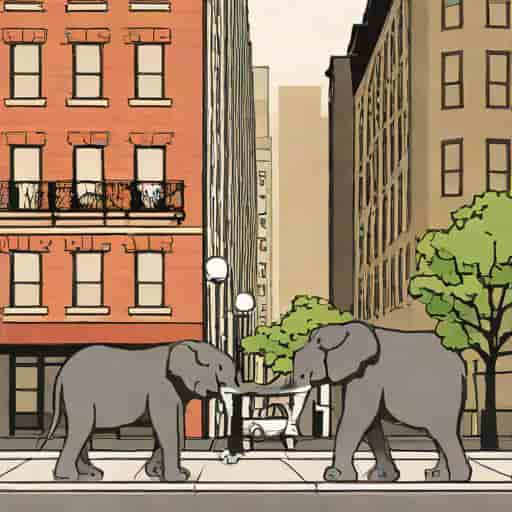 Elephants In Nyc Meatpacking District
