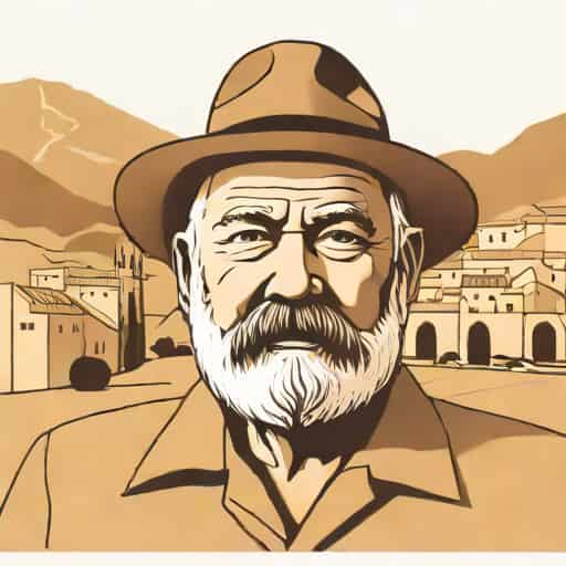 Ernest Hemingway In Ronda Spain