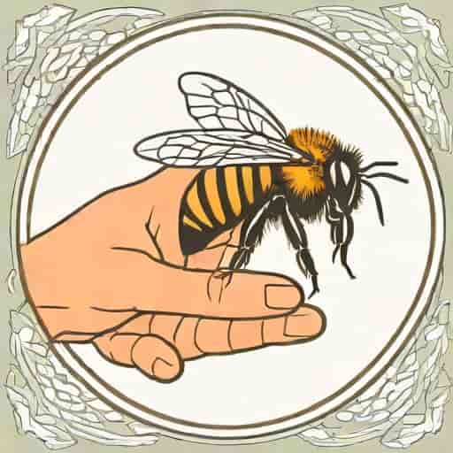 Finger Stung By Bee
