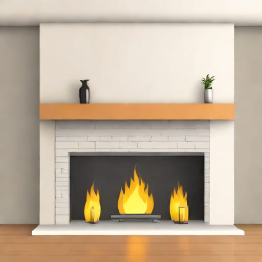 Fireplace Remodel Before And After