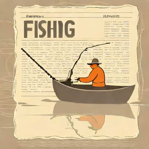 Fishing Amongst The Sodden Newspaper