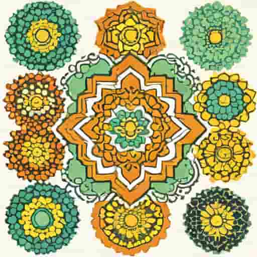 Free Mandala Dotting Patterns