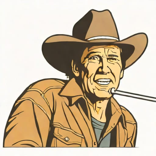 George Strait Up On The Housetop