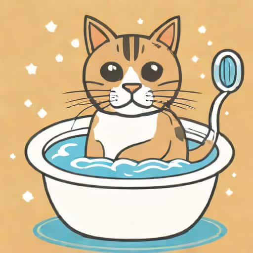 Give A Cool Cat A Thorough Bath