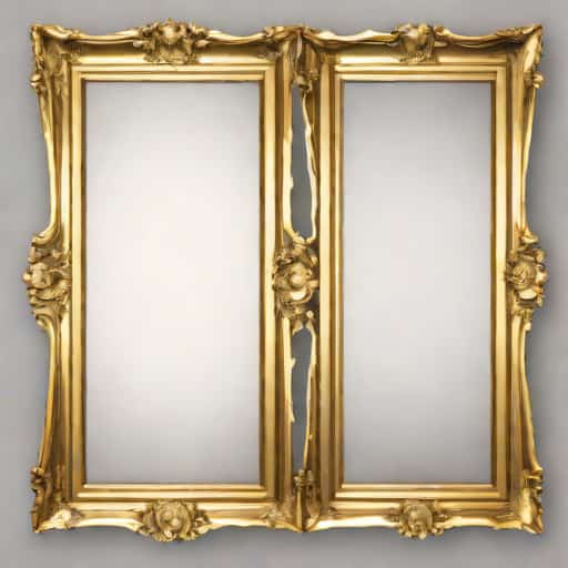 Gold Uttermost Mirrors