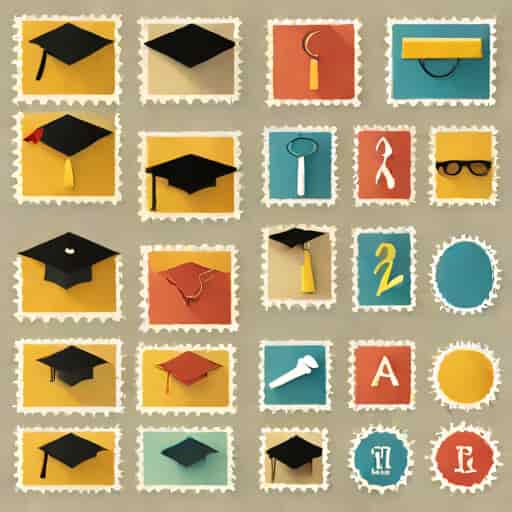 Graduation Postage Stamps 2024