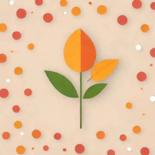 Grounded Flower Petal