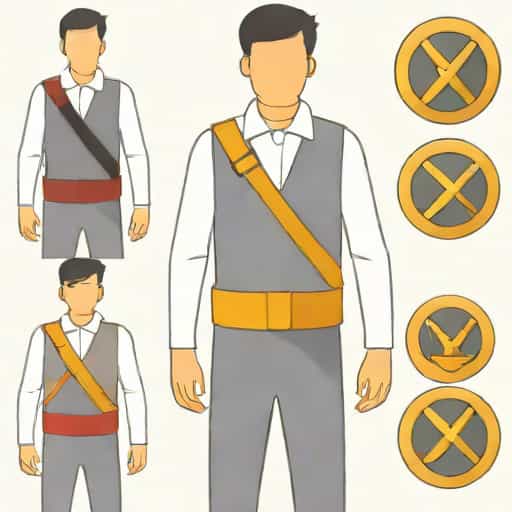 How To Wear 4th Degree Baldric