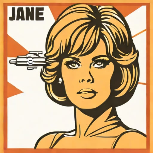 Jane Fonda Barbarella Poster