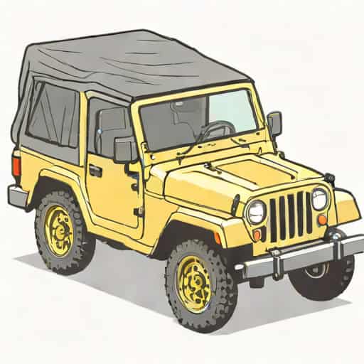 Jeep Slant Back Soft Top