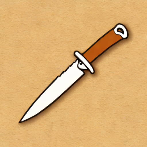 Jigged Bone Knife Handle Material