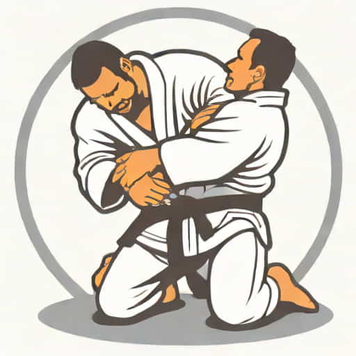 Jiu Jitsu Choke Hold