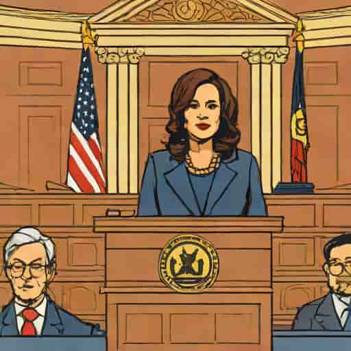 Kamala Harris Courtroom Experience