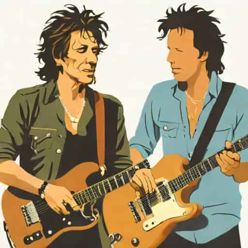 Keith Richards Bruce Springsteen