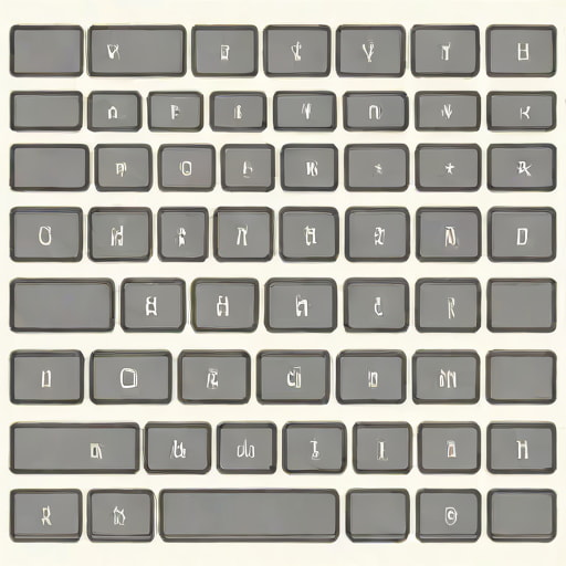 Keyboard In Alphabetical Order
