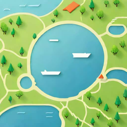 Lake Margrethe Depth Map