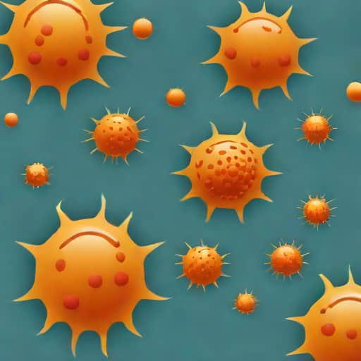 Large Lymphocytes With Prominent Nucleoli