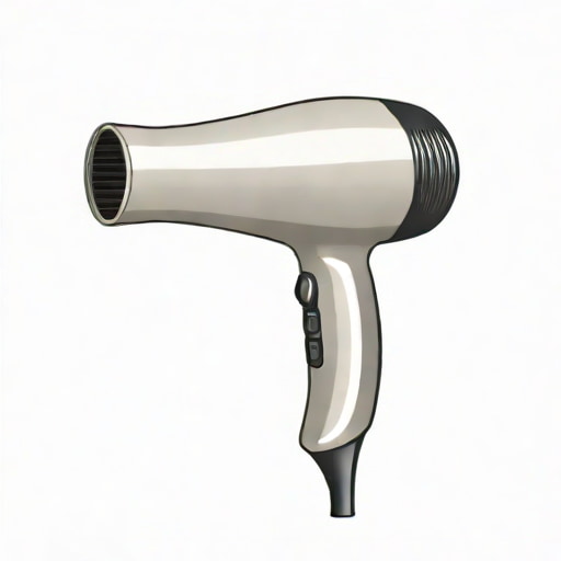 Lightweight Hairdryer With Diffuser