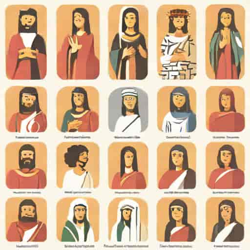 List Of Women In The Bible In Chronological Order