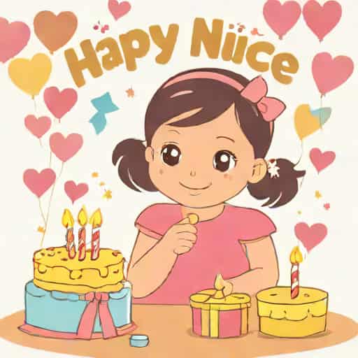 Little Niece Birthday Wishes