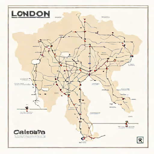 London To Calcutta Bus Route Map