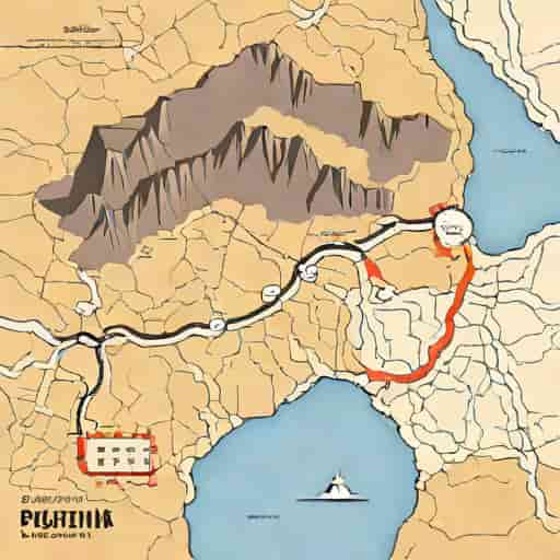 Map Of Vesuvius Pompeii And Herculaneum