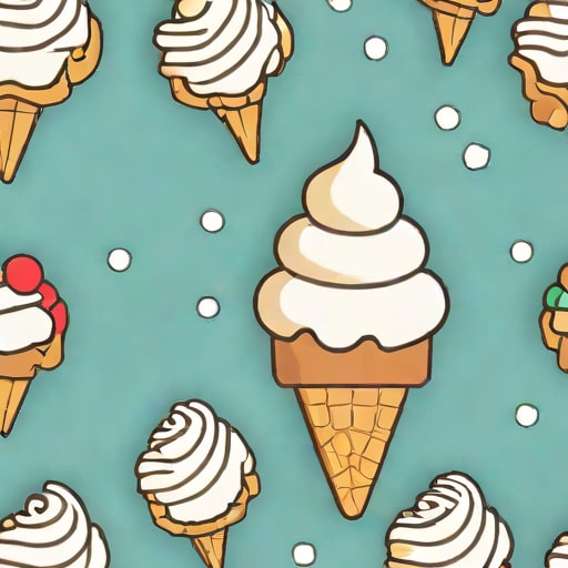 Marshmallow Ice Cream Topping
