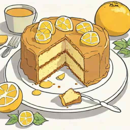 Mary Berry Lemon Drizzle Cake Round