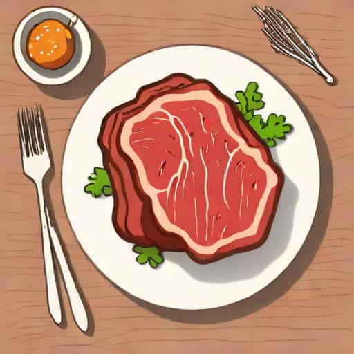 Medium Rare Sirloin Steak