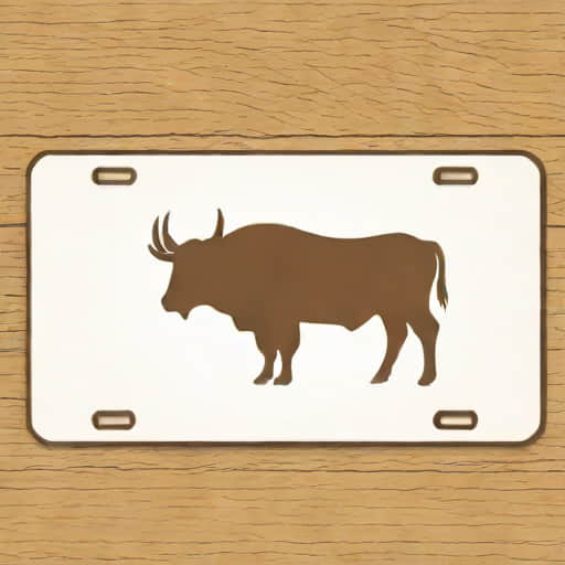 Montana License Plate