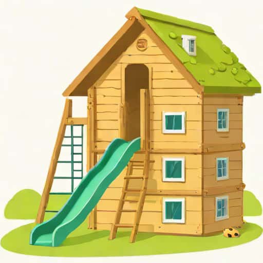 Naturally Playful Clubhouse Climber