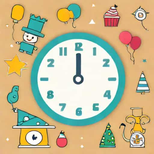New Years Countdown For Kids