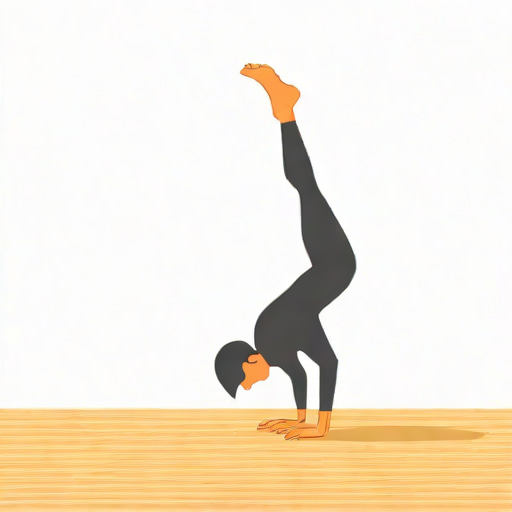 Nose To Wall Handstand Hold